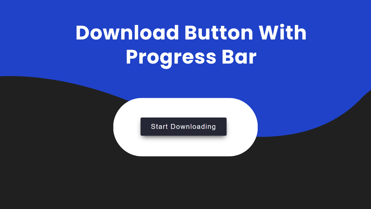 Create Download Button With Progress Bar - Featured Image