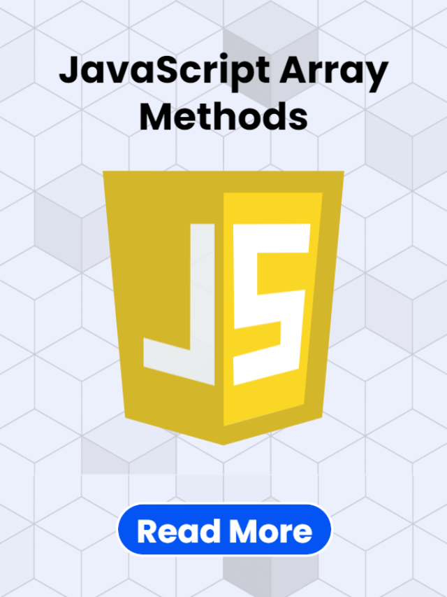 5+ JavaScript Array Methods That You Should Know - Web Story Image