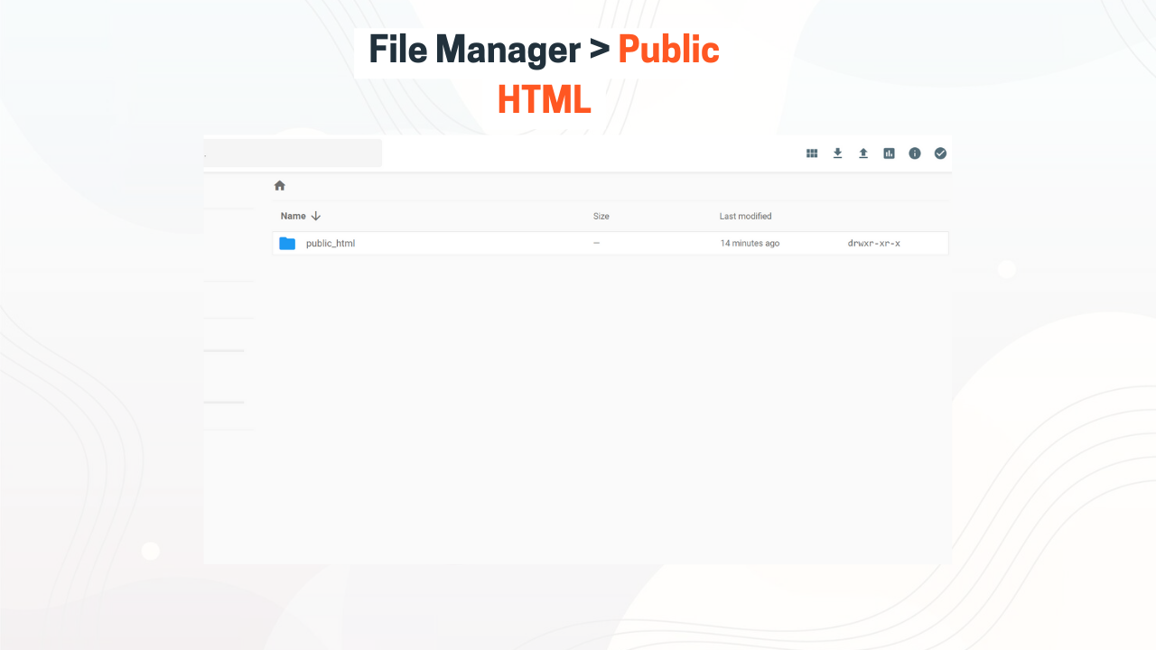 Go To Filer Manager To host google font on your own hosting 