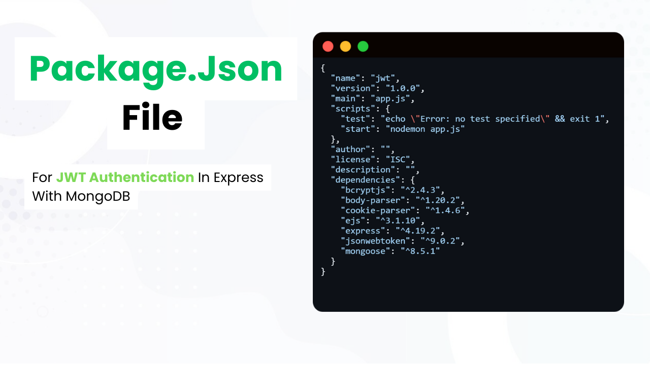 Package.Json File